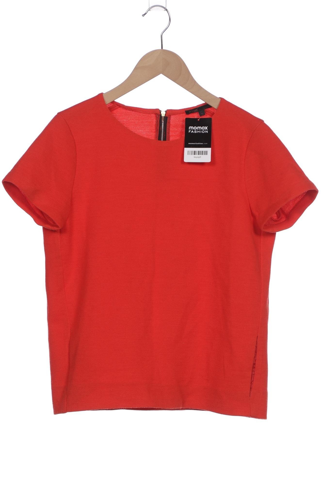 

maje Damen T-Shirt, rot, Gr. 36