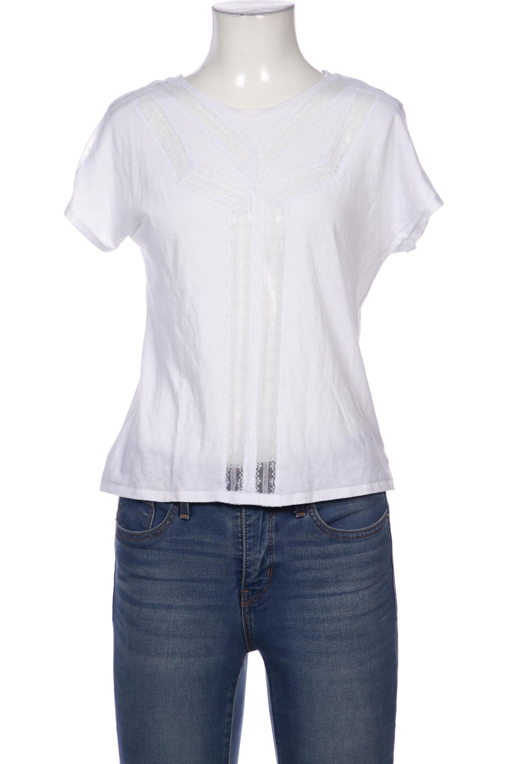

maje Damen T-Shirt, weiß, Gr. 36