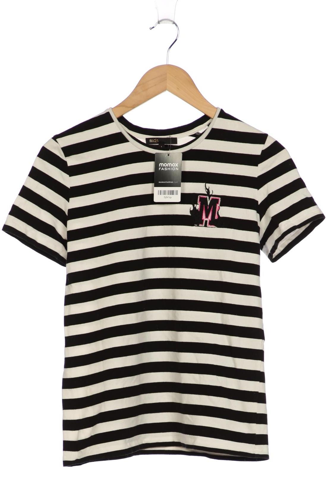 

maje Damen T-Shirt, schwarz, Gr. 36