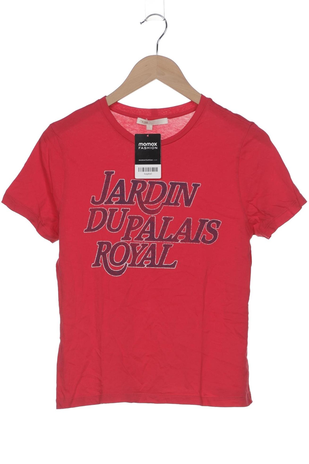 

maje Damen T-Shirt, rot, Gr. 36