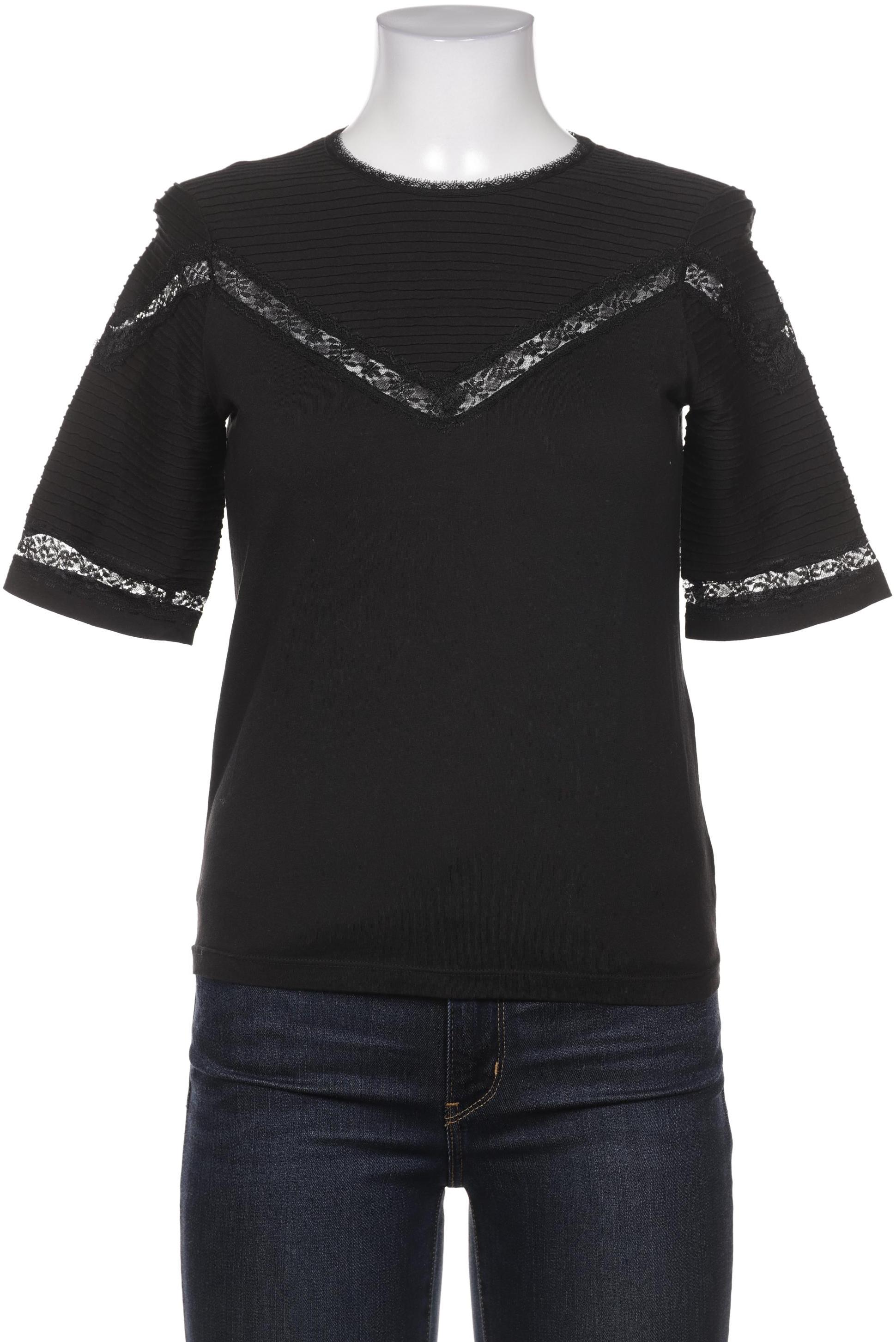 

maje Damen T-Shirt, schwarz, Gr. 38
