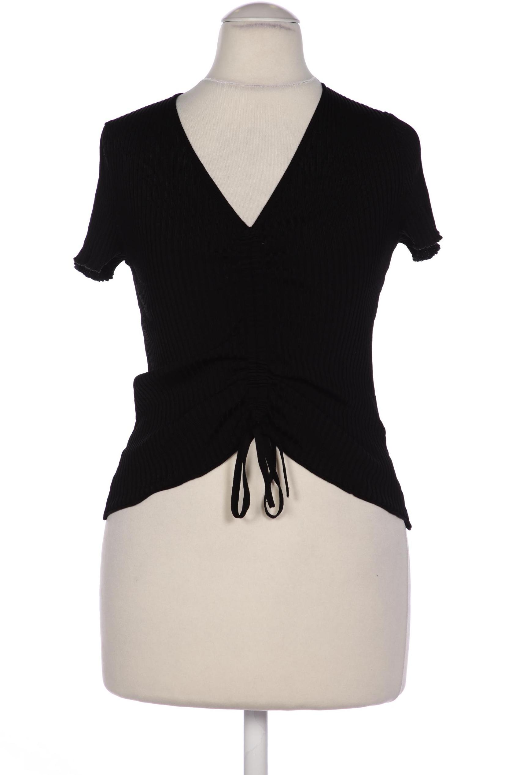 

maje Damen T-Shirt, schwarz, Gr. 36