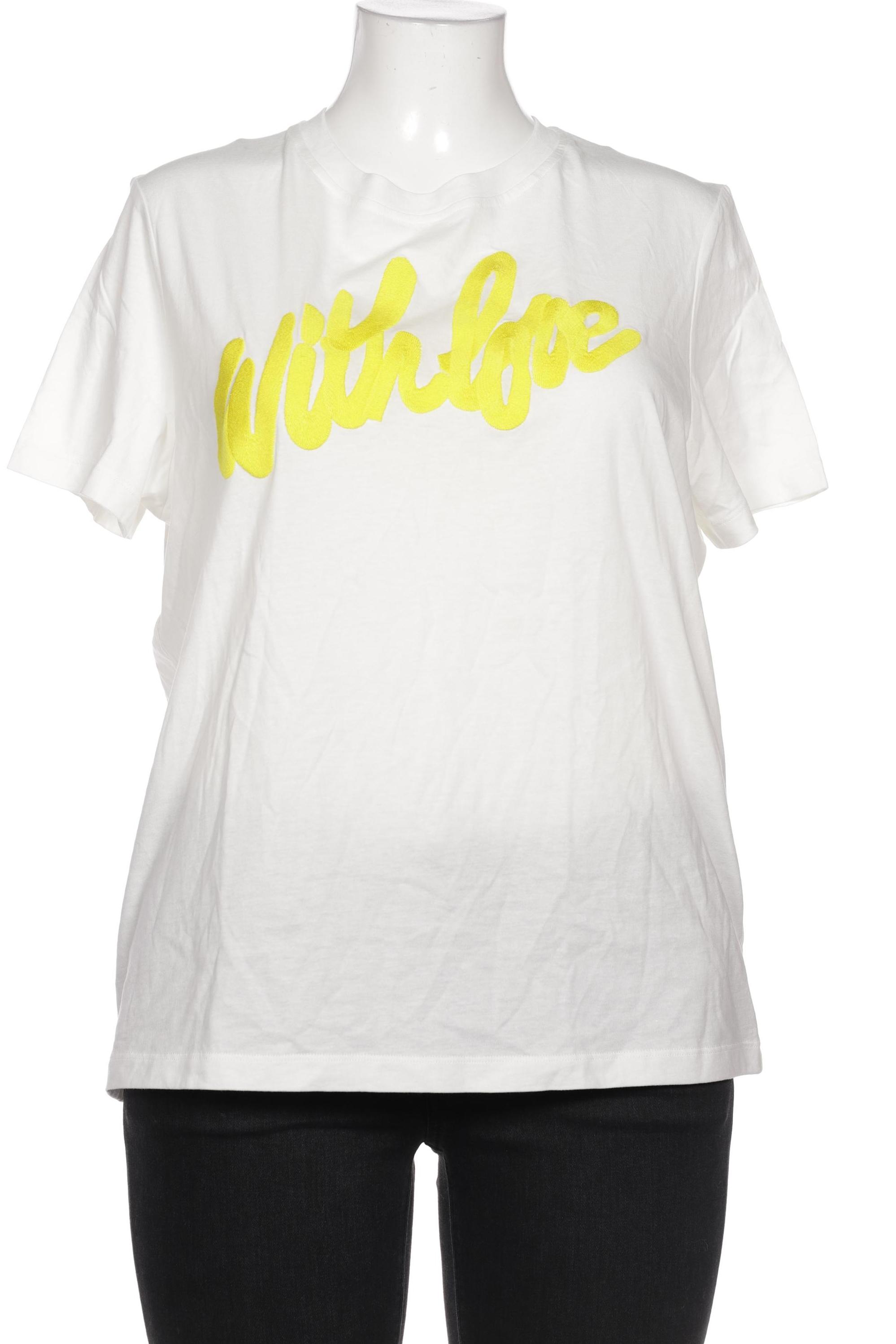 

maje Damen T-Shirt, weiß, Gr. 44