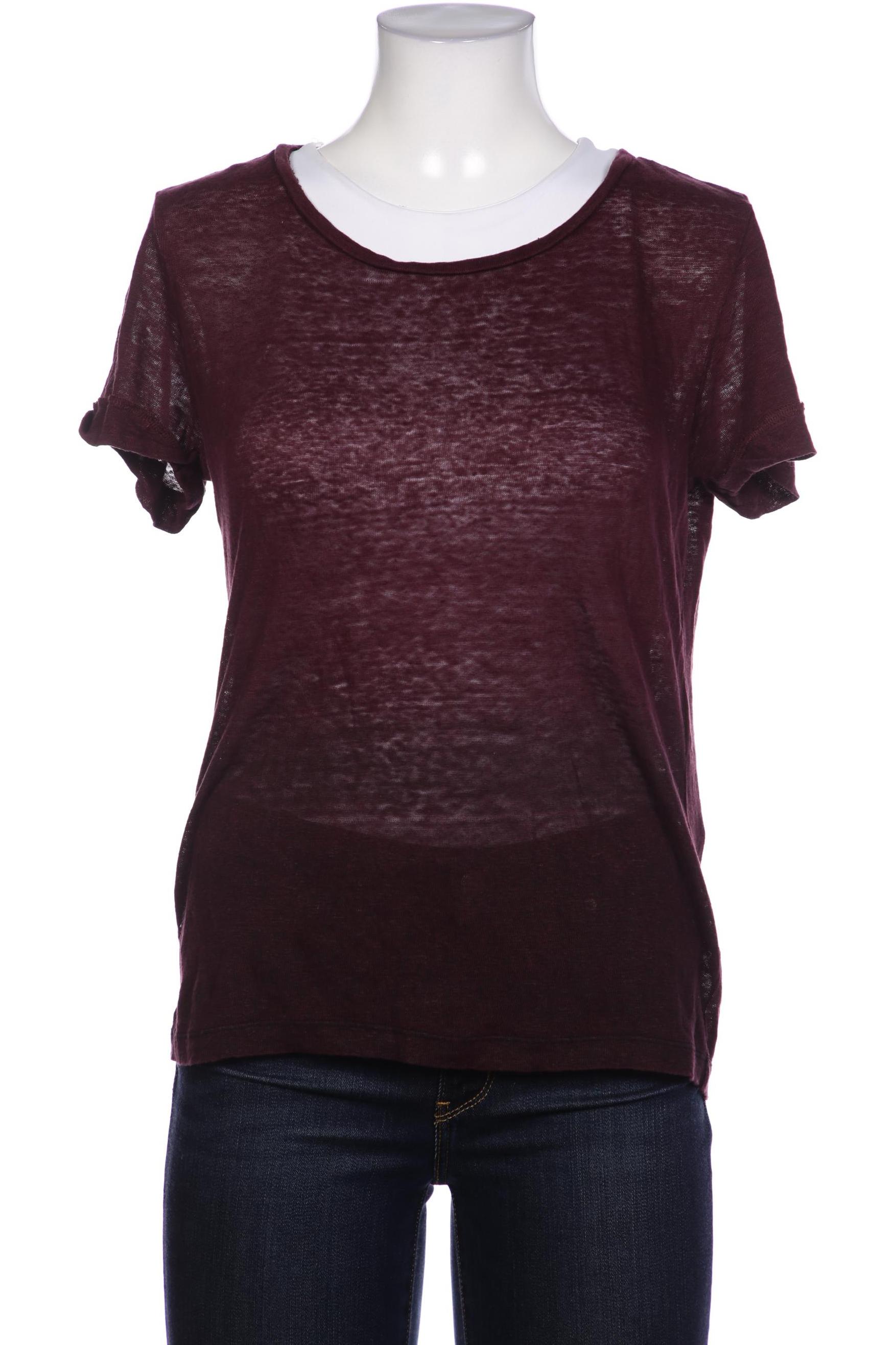

maje Damen T-Shirt, bordeaux, Gr. 36