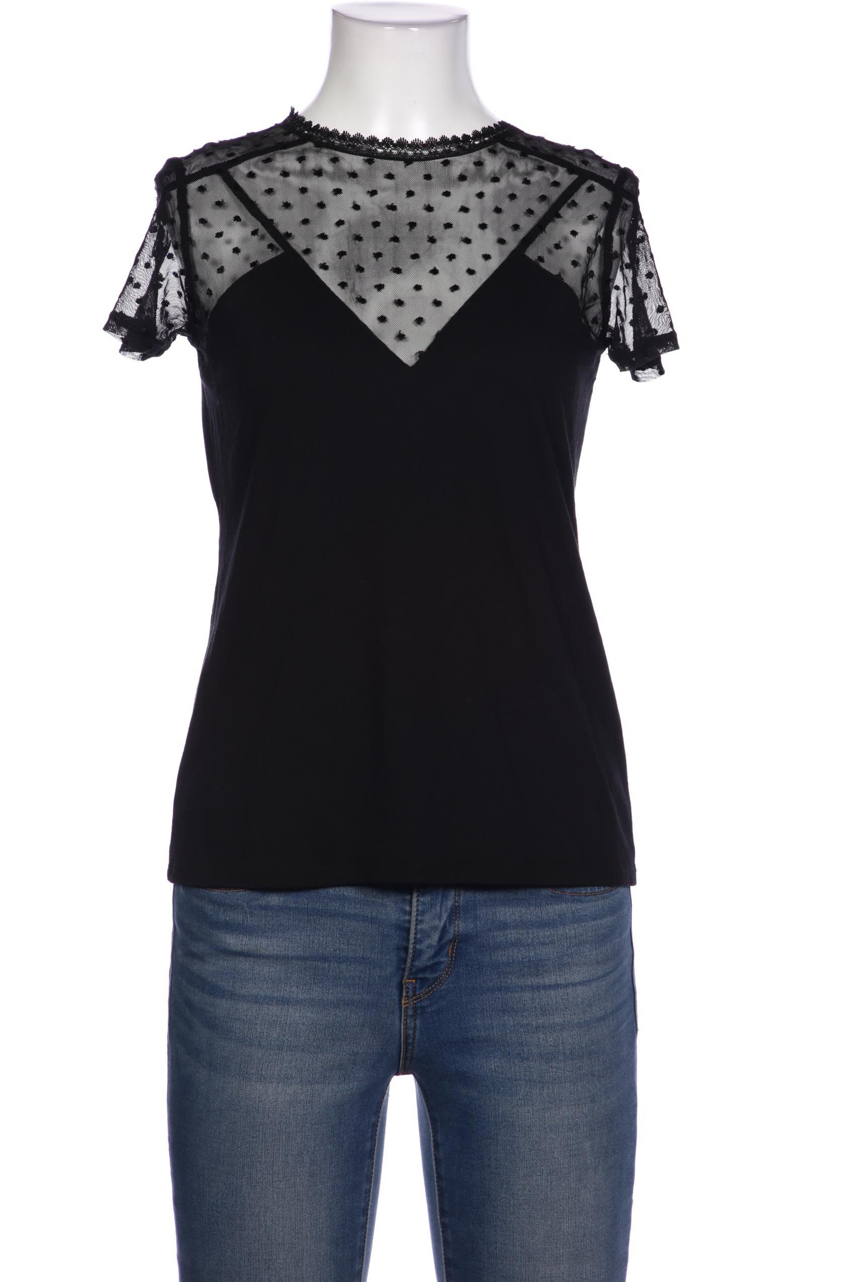 

maje Damen T-Shirt, schwarz, Gr. 38