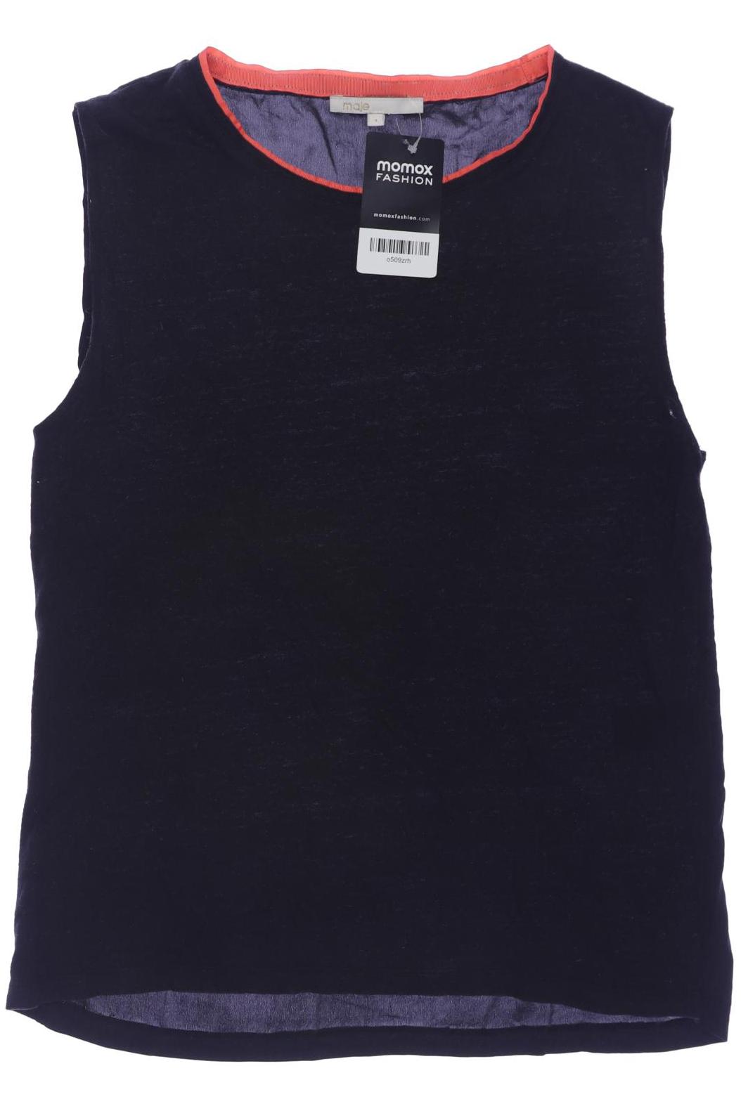

maje Damen T-Shirt, schwarz, Gr. 36