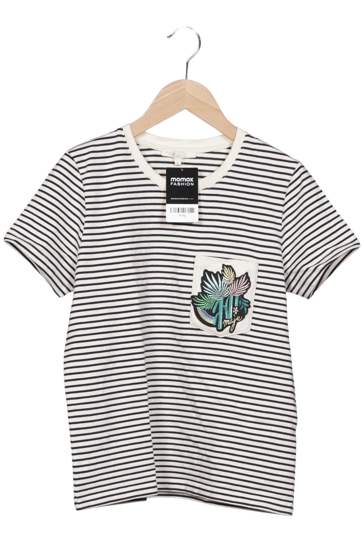

maje Damen T-Shirt, cremeweiß, Gr. 38
