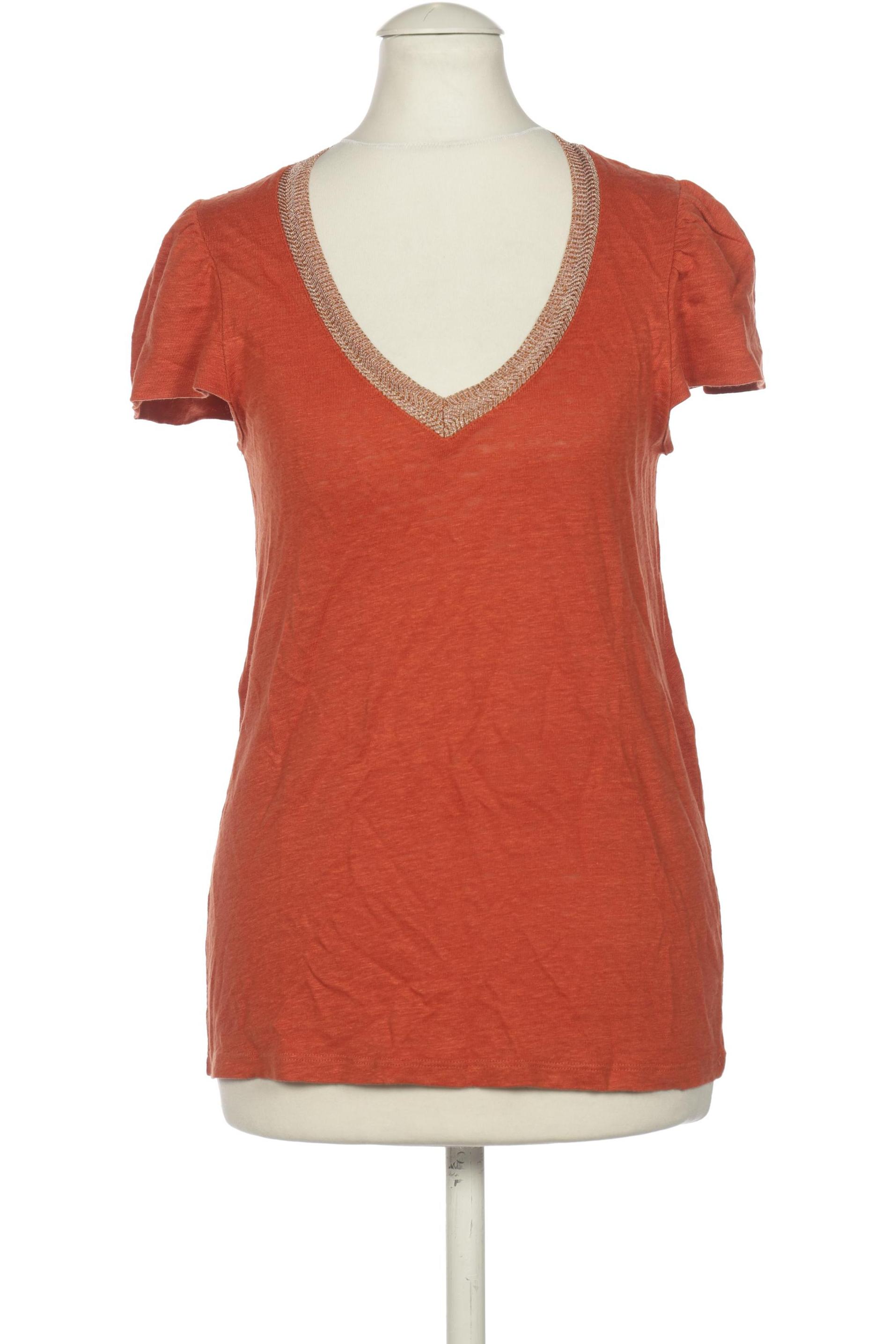 

maje Damen T-Shirt, orange, Gr. 36