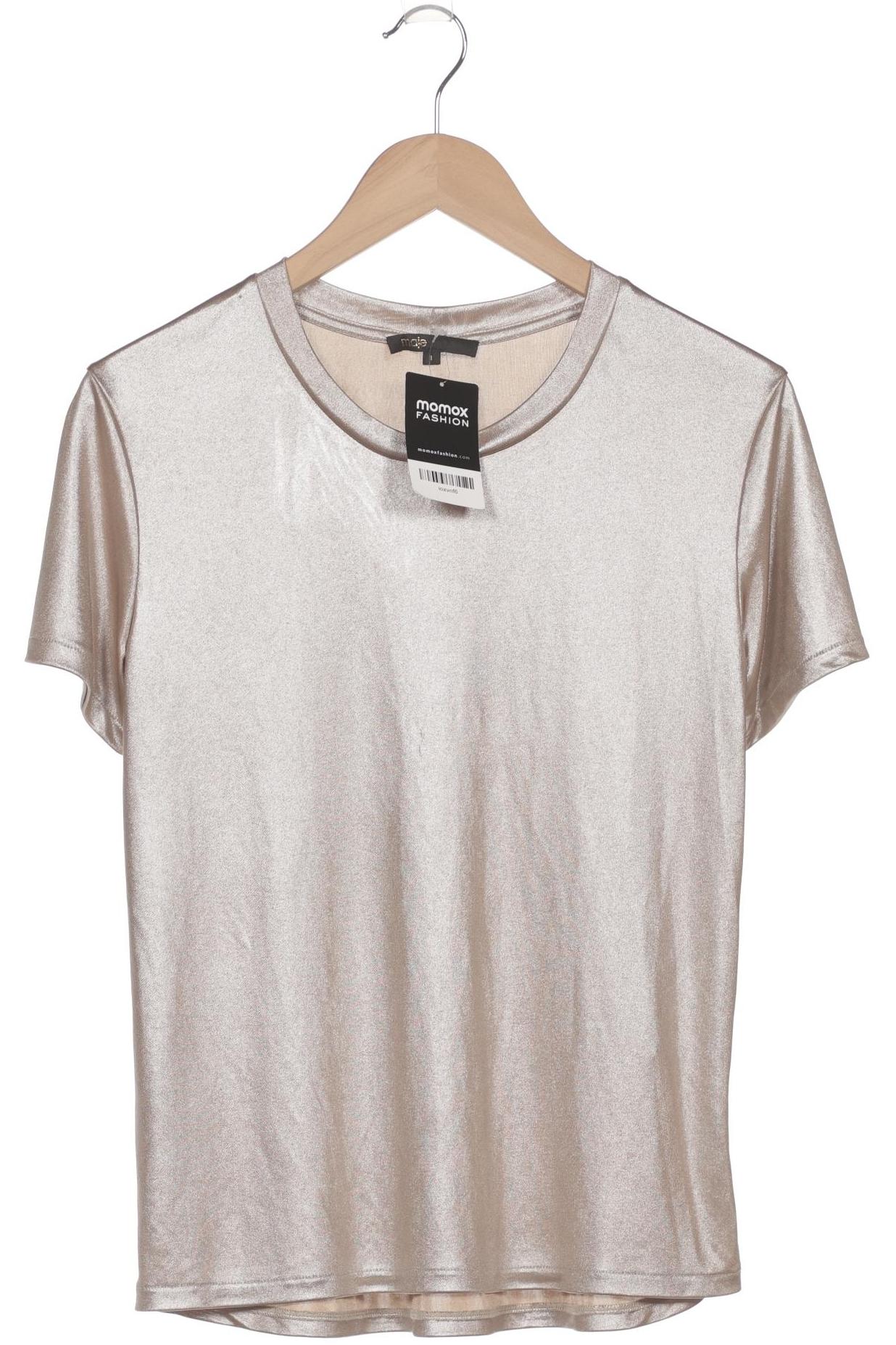 

maje Damen T-Shirt, gold, Gr. 36