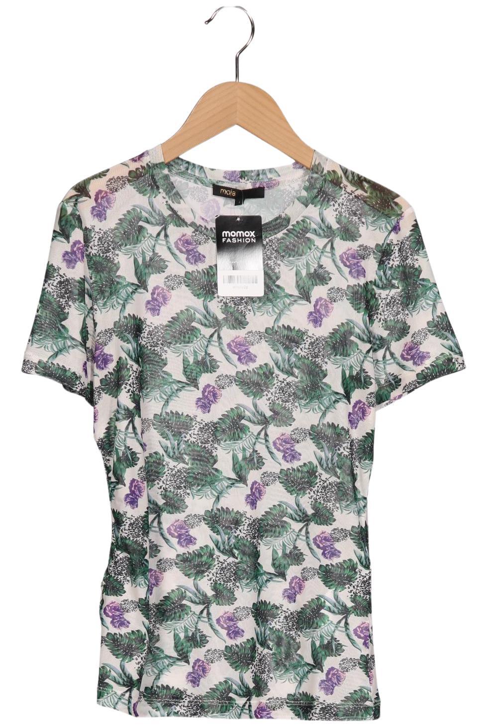 

maje Damen T-Shirt, mehrfarbig, Gr. 36