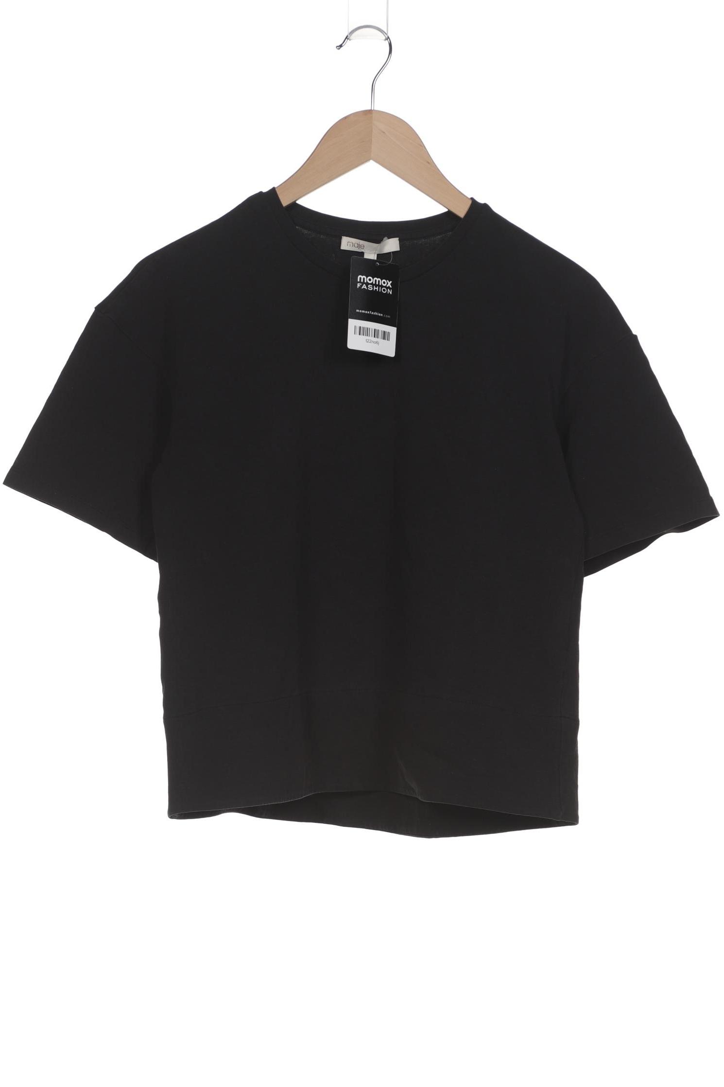 

maje Damen T-Shirt, schwarz, Gr. 36