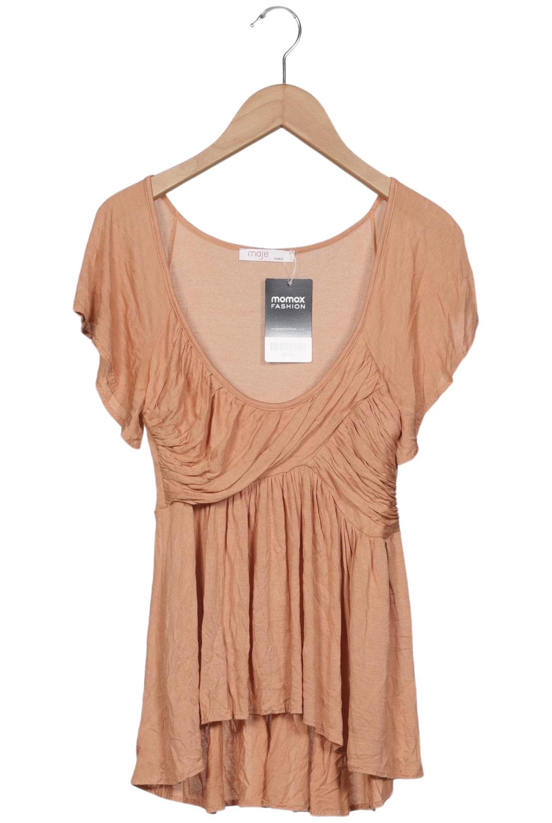 

maje Damen T-Shirt, beige, Gr. 36