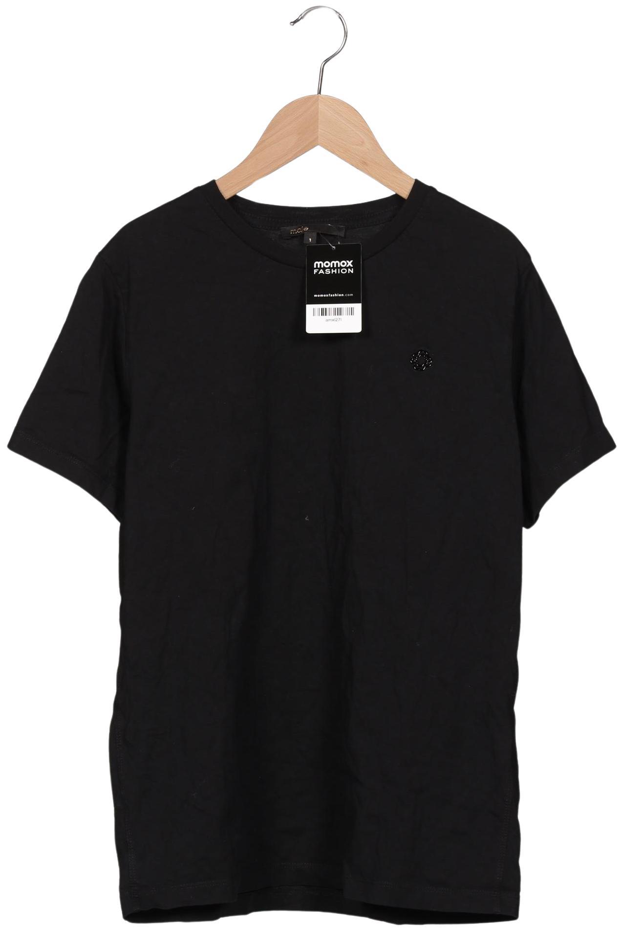 

maje Damen T-Shirt, schwarz, Gr. 36