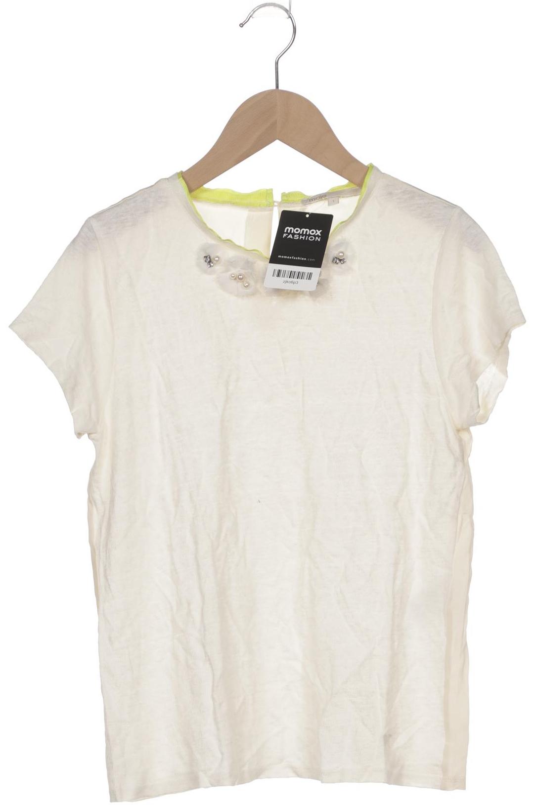 

maje Damen T-Shirt, cremeweiß, Gr. 36