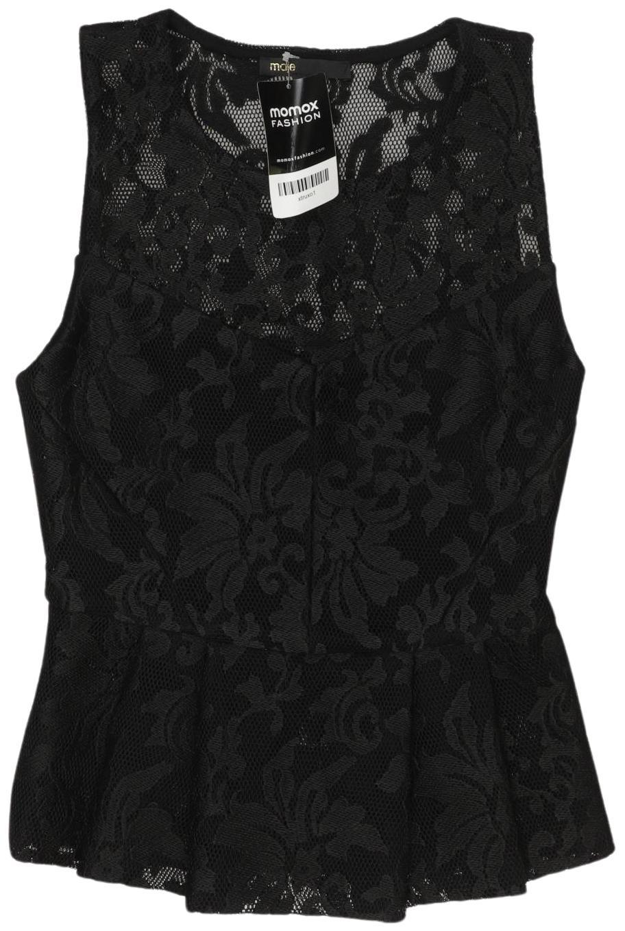 

maje Damen Top, schwarz, Gr. 38