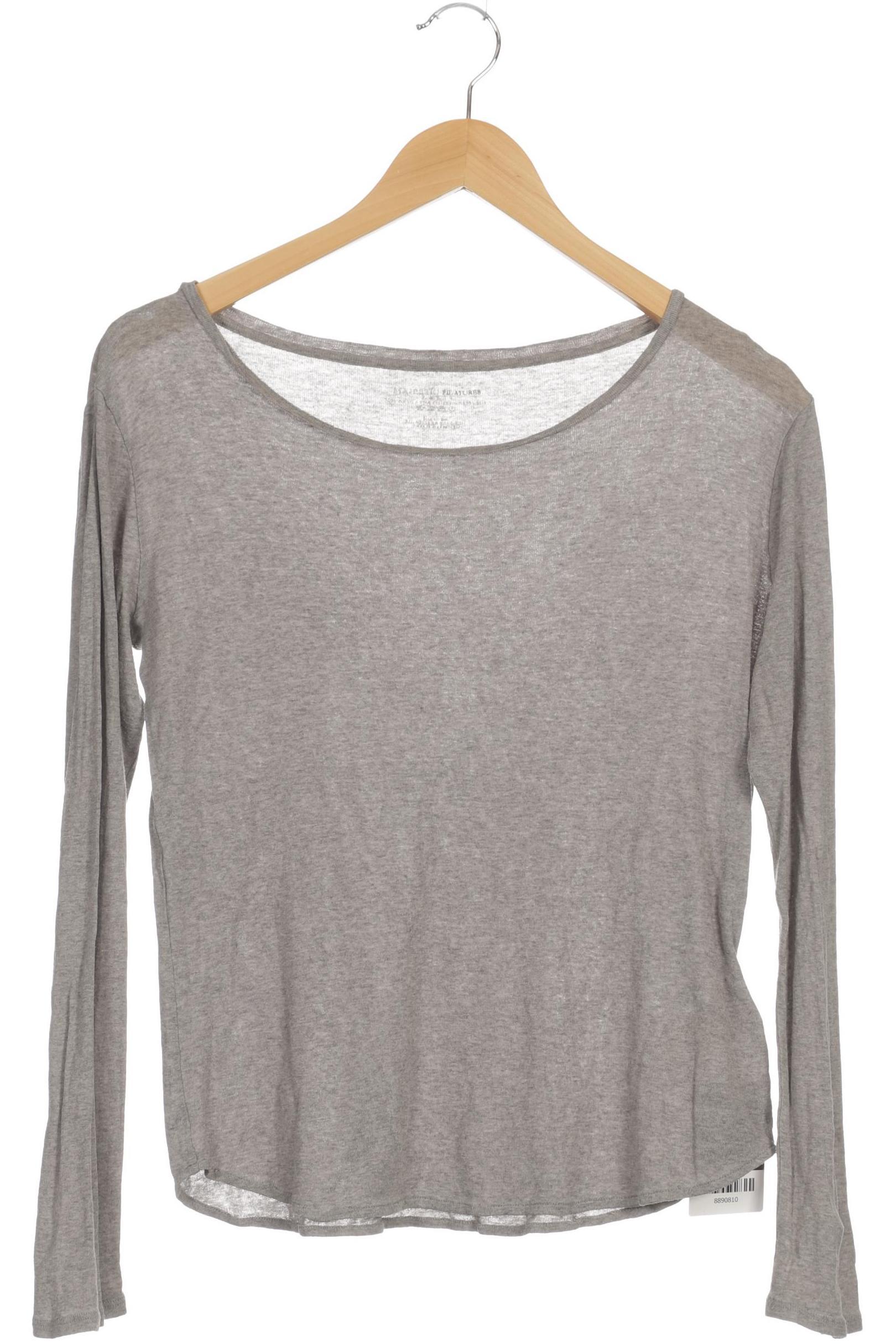 

Majestic Filatures Damen Langarmshirt, grau, Gr.