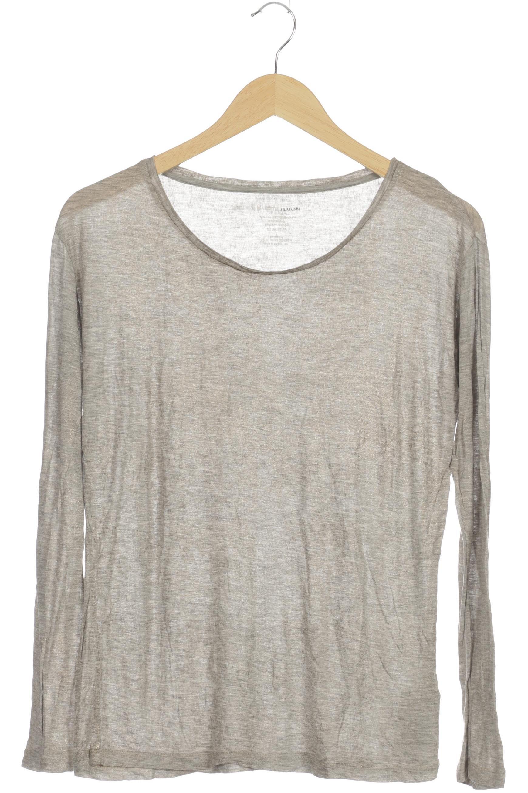 

Majestic Filatures Damen Langarmshirt, grau, Gr.