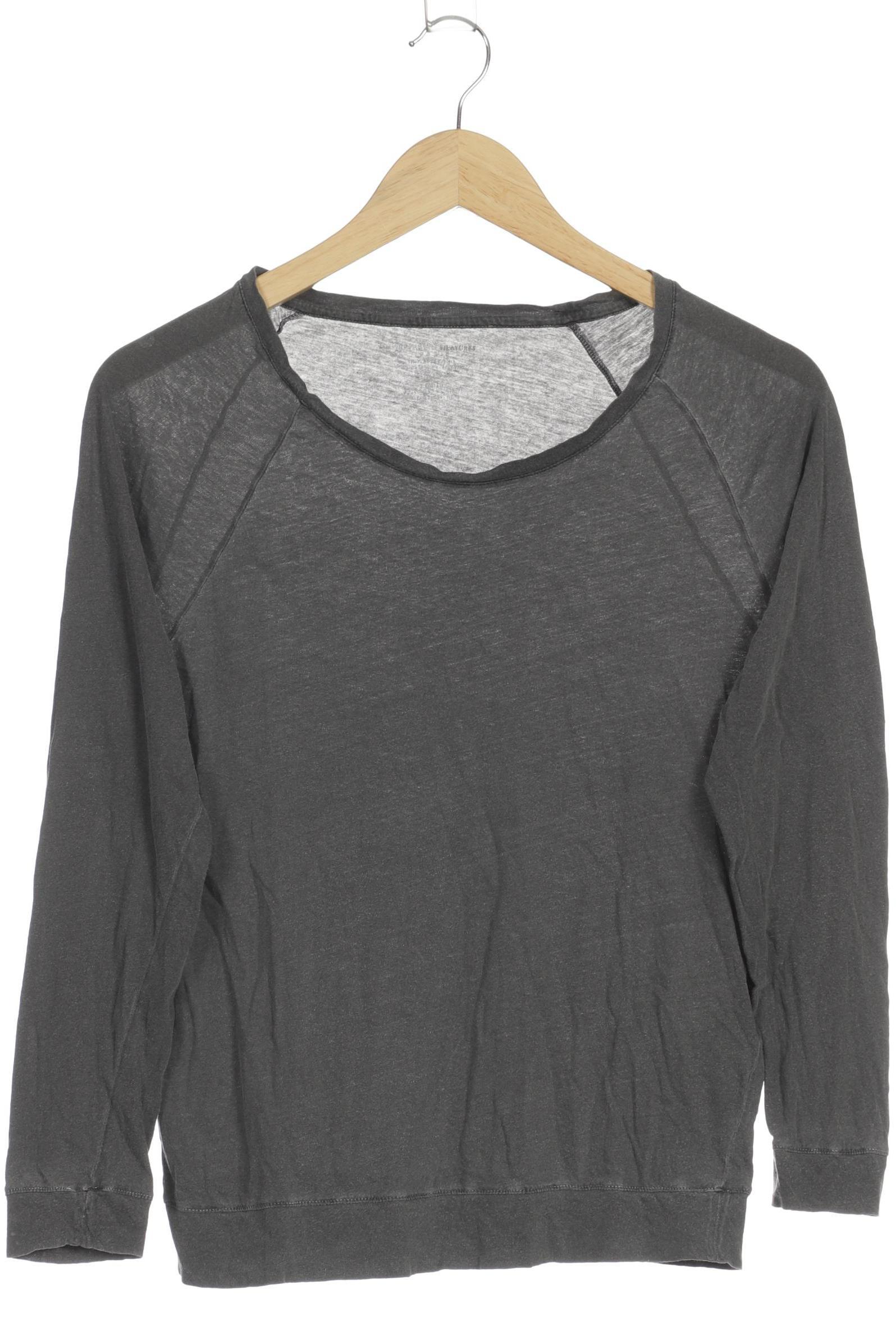 

Majestic Filatures Damen Langarmshirt, grau, Gr.