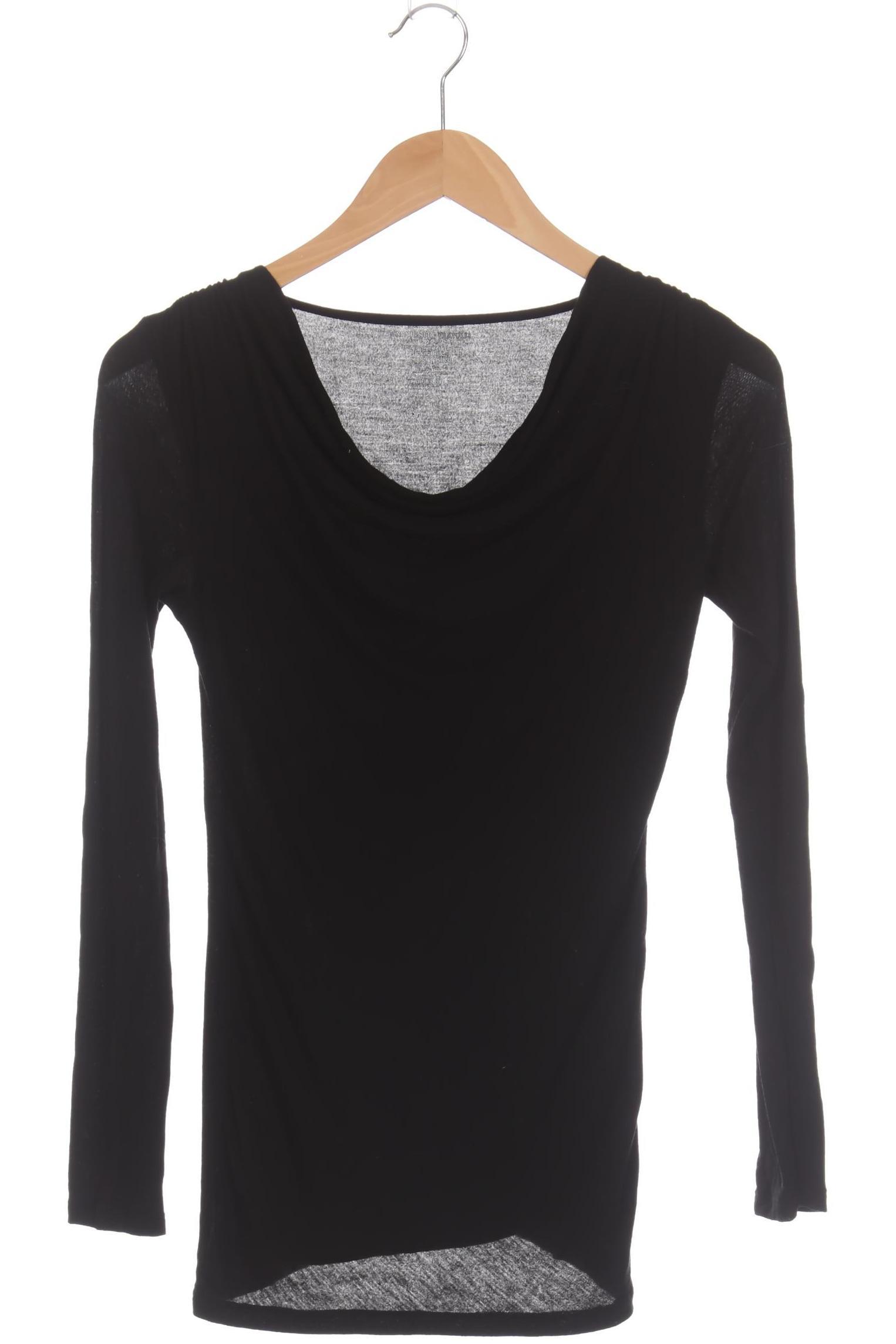 

Majestic Filatures Damen Langarmshirt, schwarz, Gr.