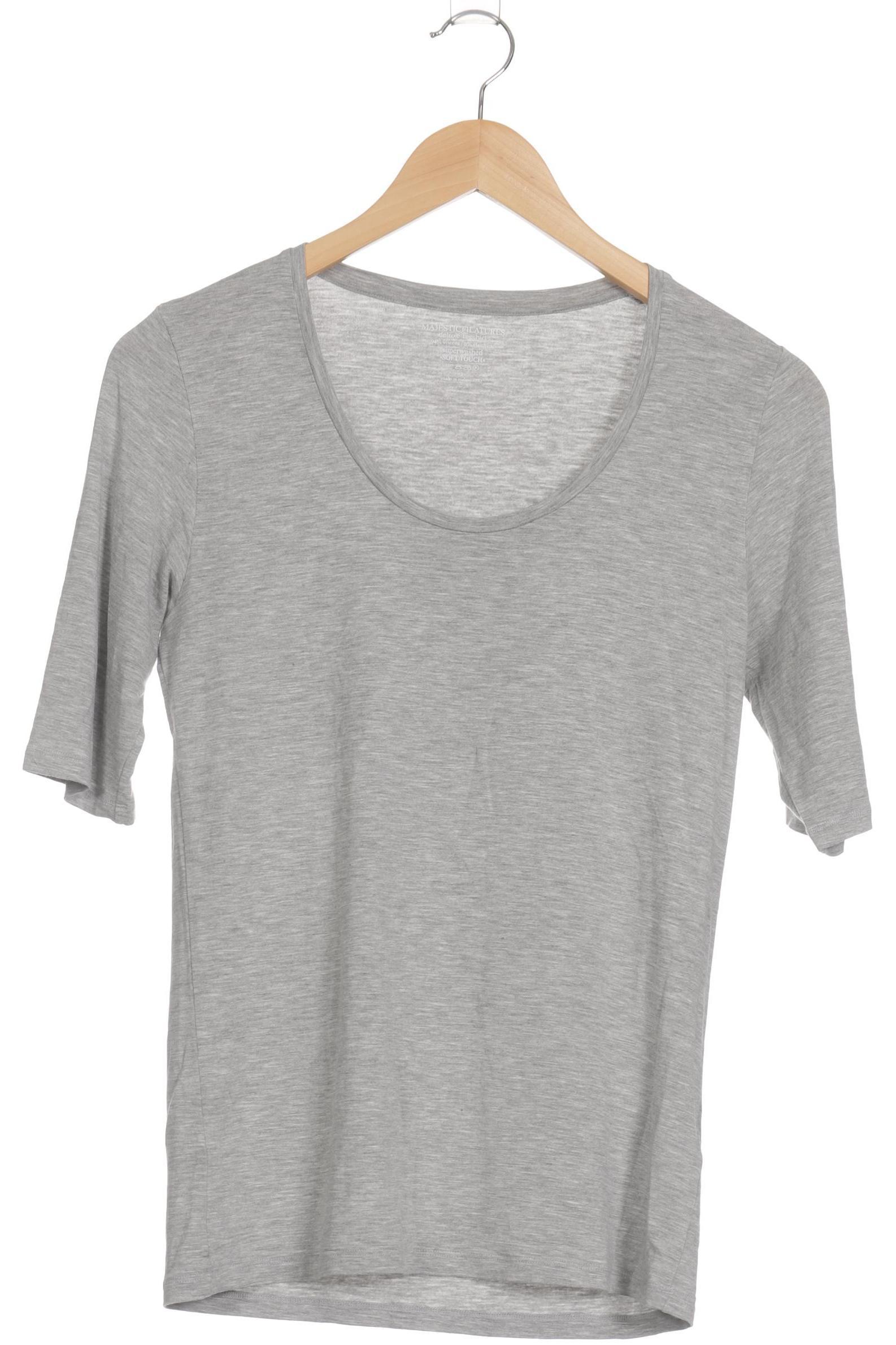 

Majestic Filatures Damen T-Shirt, grau, Gr.