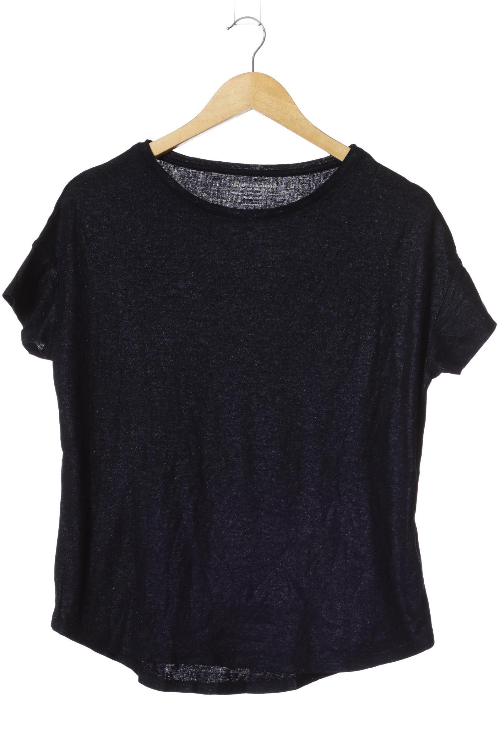 

Majestic Filatures Damen T-Shirt, blau, Gr.