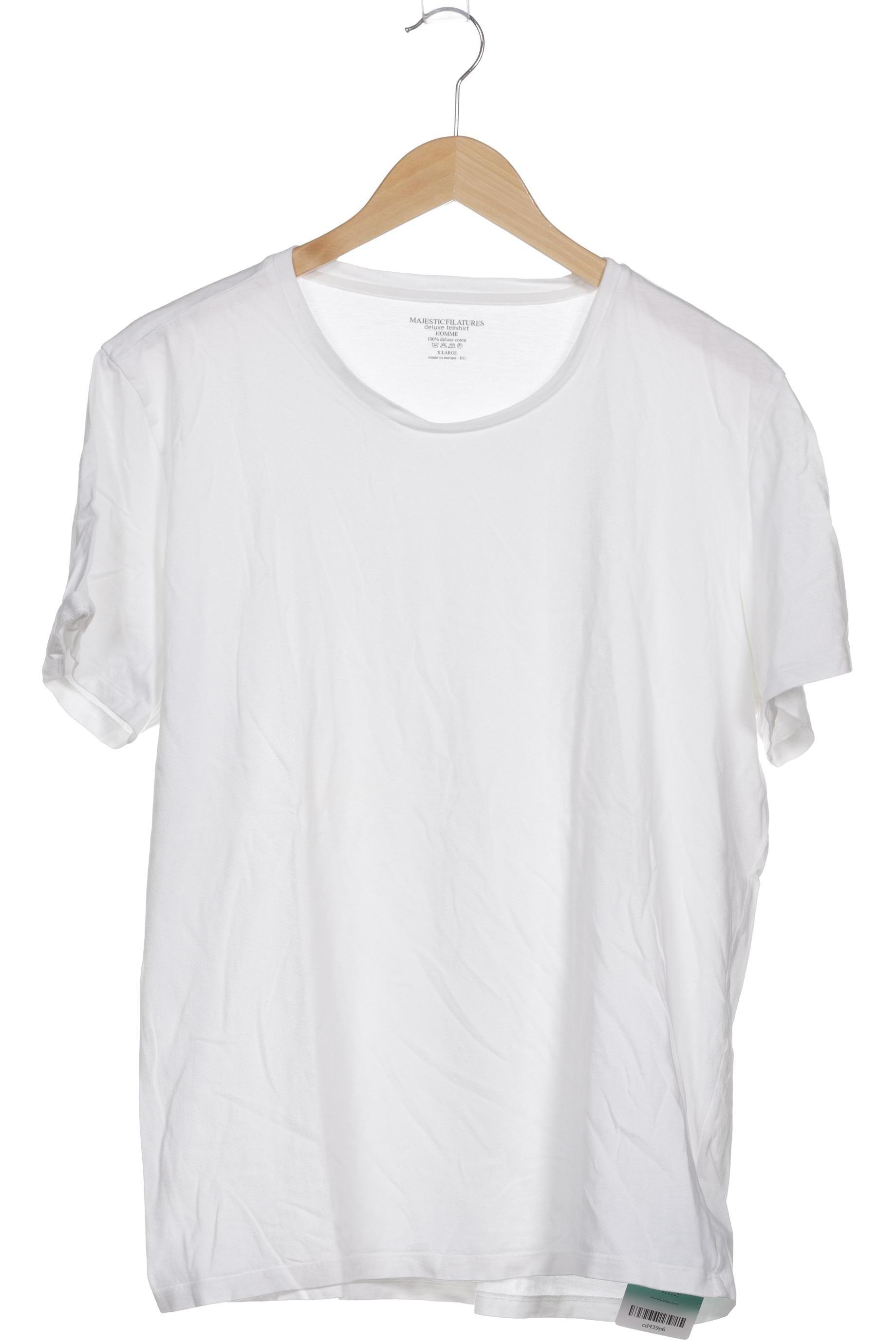 

Majestic Filatures Herren T-Shirt, weiß, Gr.