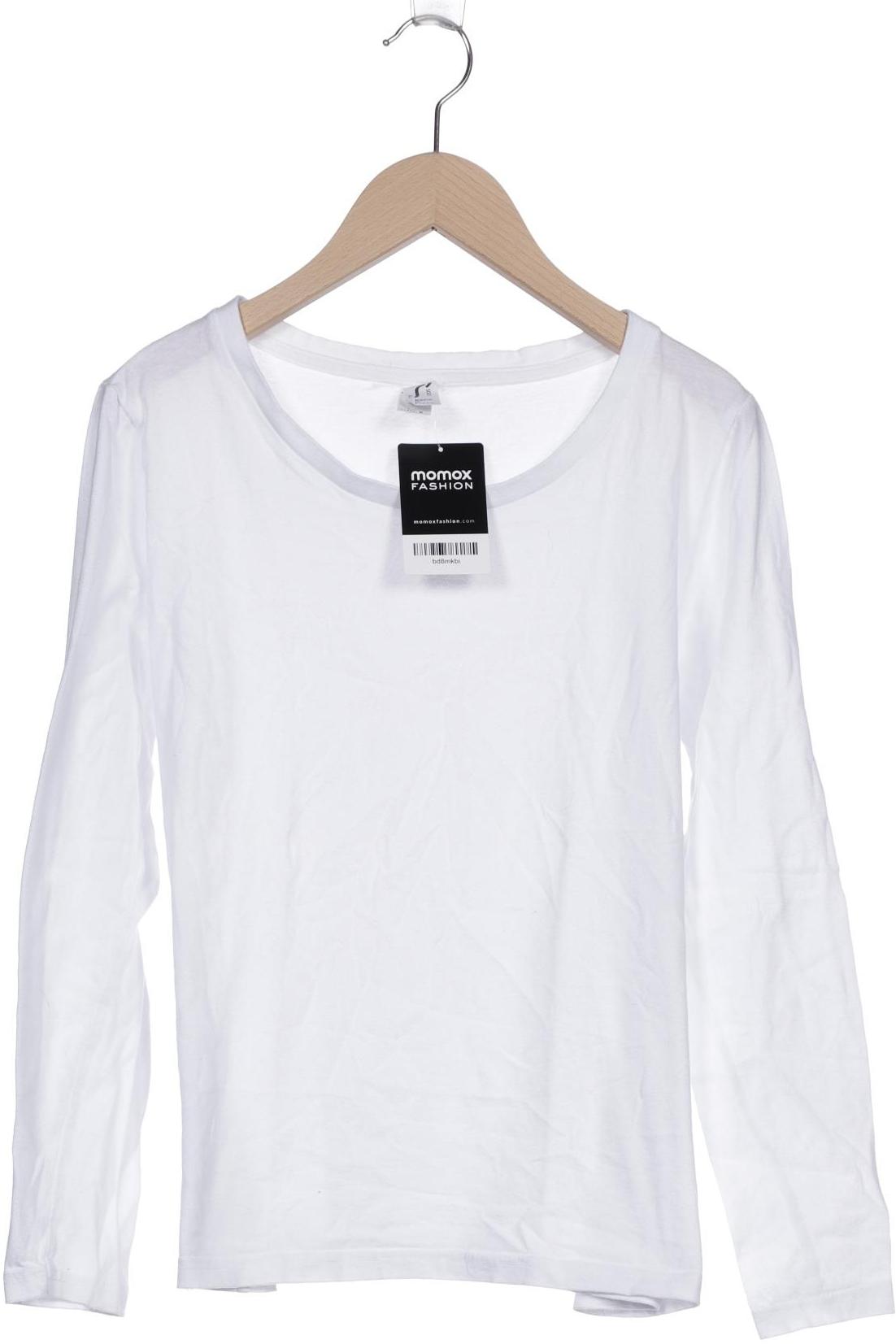 

MAJESTIC Damen Langarmshirt, weiß