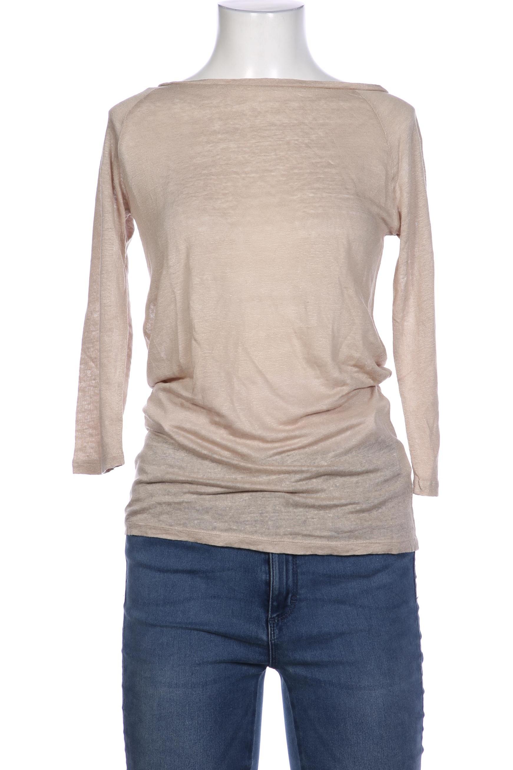 

Majestic Damen Langarmshirt, beige, Gr. 32