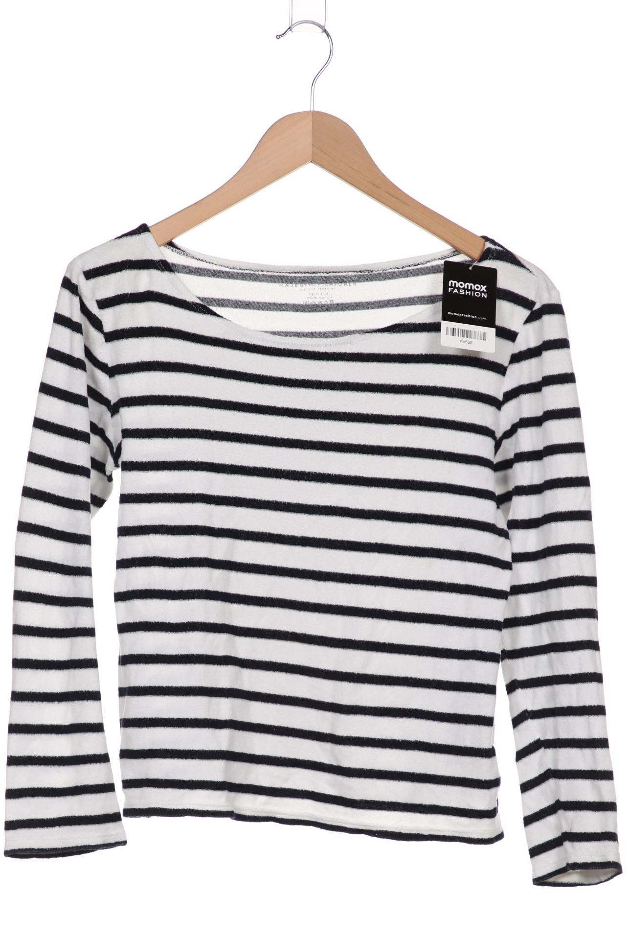 

MAJESTIC Damen Langarmshirt, weiß