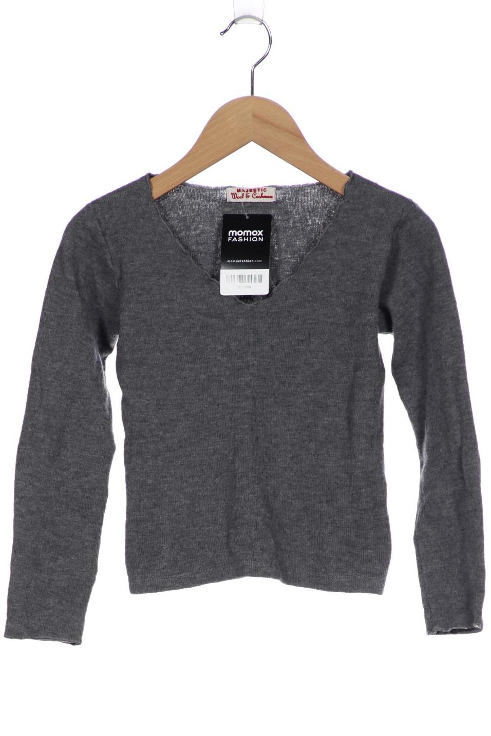 

Majestic Damen Pullover, grau, Gr. 34