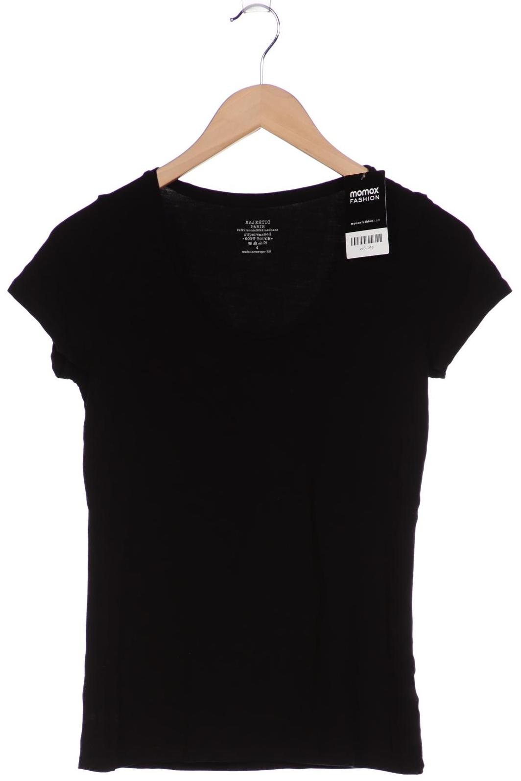 

MAJESTIC Damen T-Shirt, schwarz