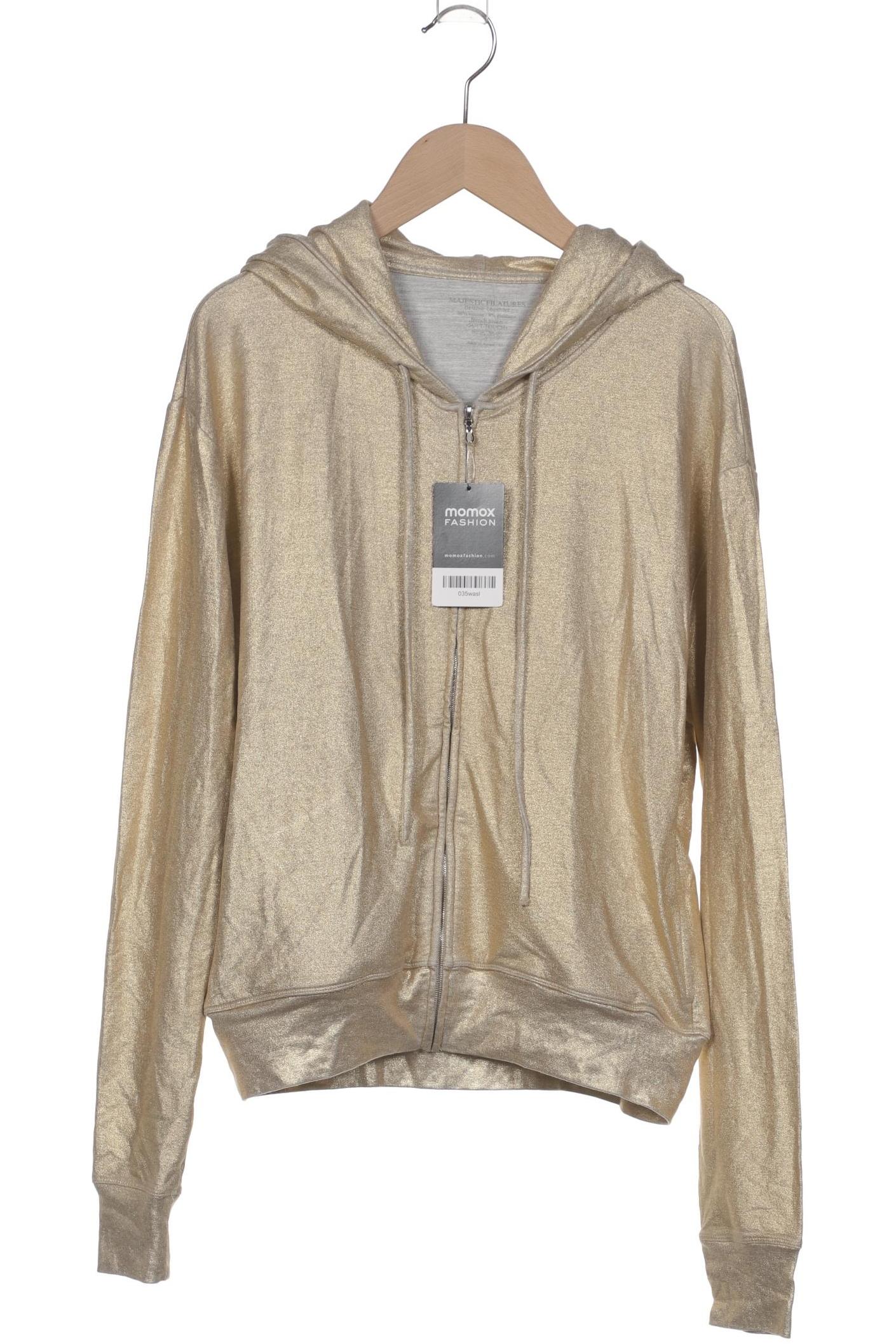 

Majestic Filatures Damen Kapuzenpullover, gold, Gr. 34
