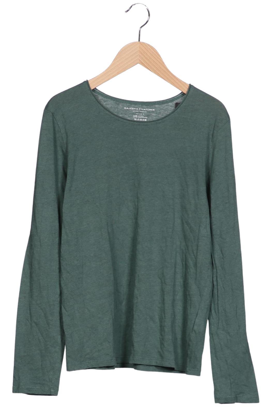 

Majestic Filatures Damen Langarmshirt, grün, Gr. 38
