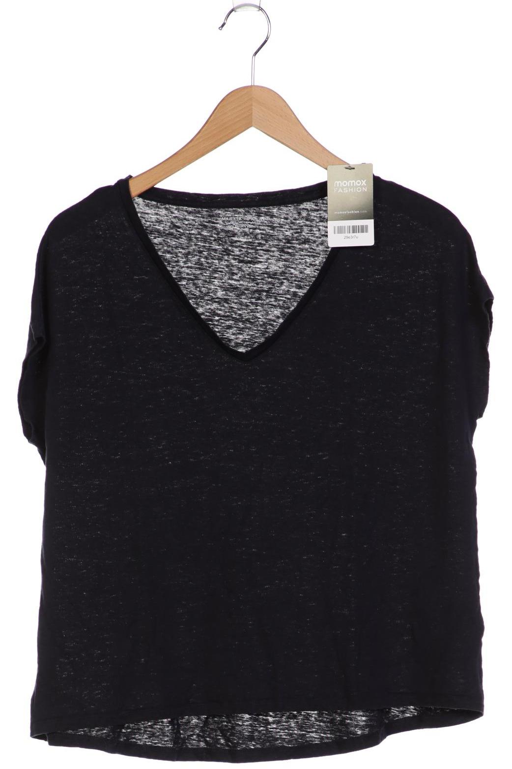 

Majestic Filatures Damen T-Shirt, marineblau, Gr. 36