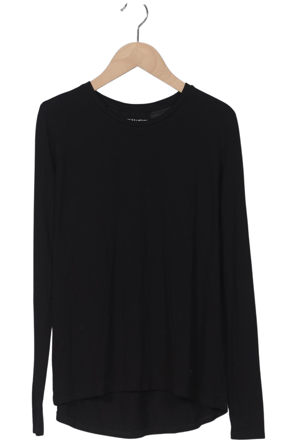 

Majestic Filatures Damen Langarmshirt, schwarz, Gr. 34