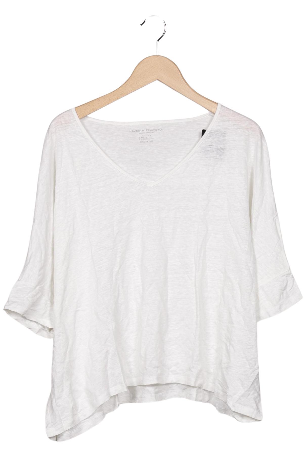 

Majestic Filatures Damen T-Shirt, weiß, Gr. 38