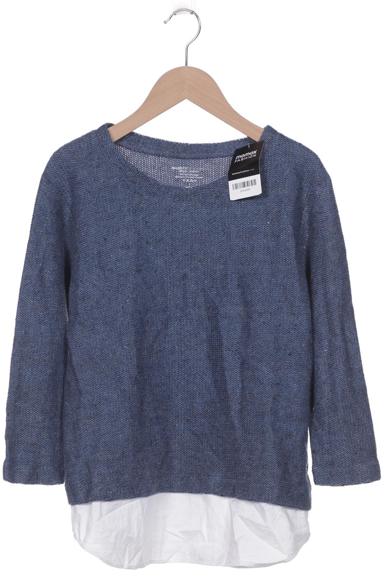 

Majestic Filatures Damen Pullover, blau