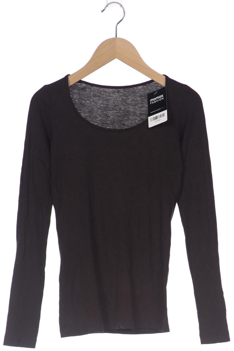 

Majestic Filatures Damen Langarmshirt, braun, Gr. 36