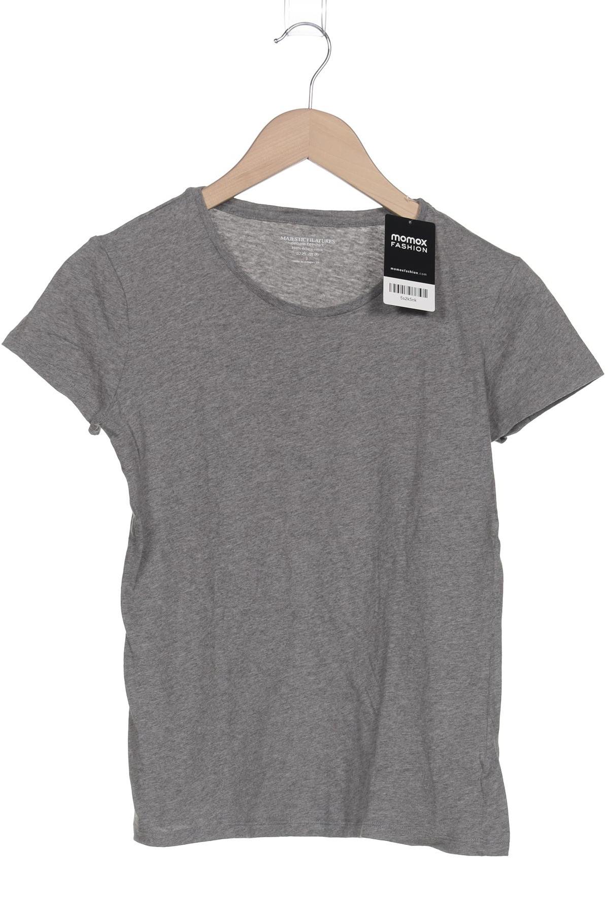 

Majestic Filatures Damen T-Shirt, grau, Gr. 34