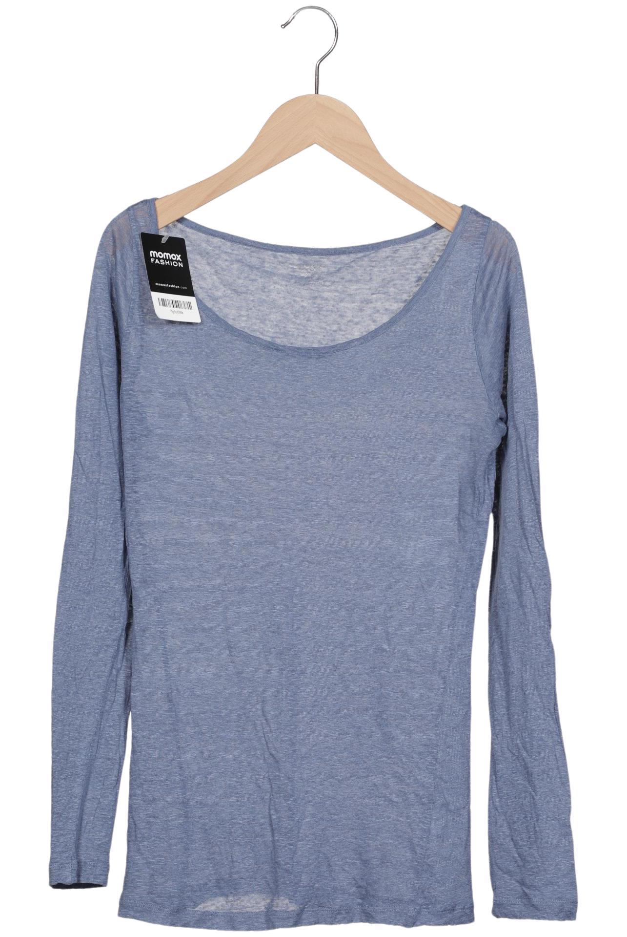 

Majestic Filatures Damen Langarmshirt, blau, Gr. 36