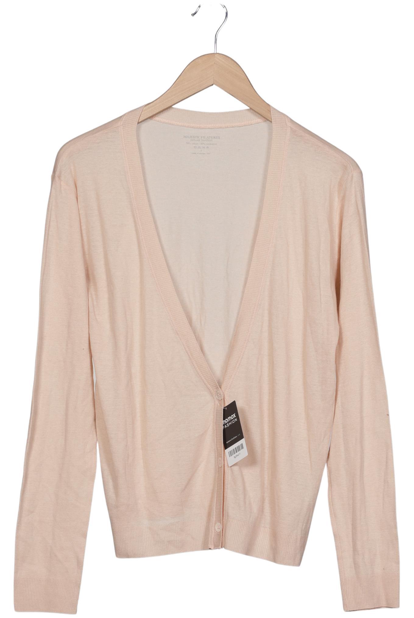 

Majestic Filatures Damen Strickjacke, beige, Gr. 36