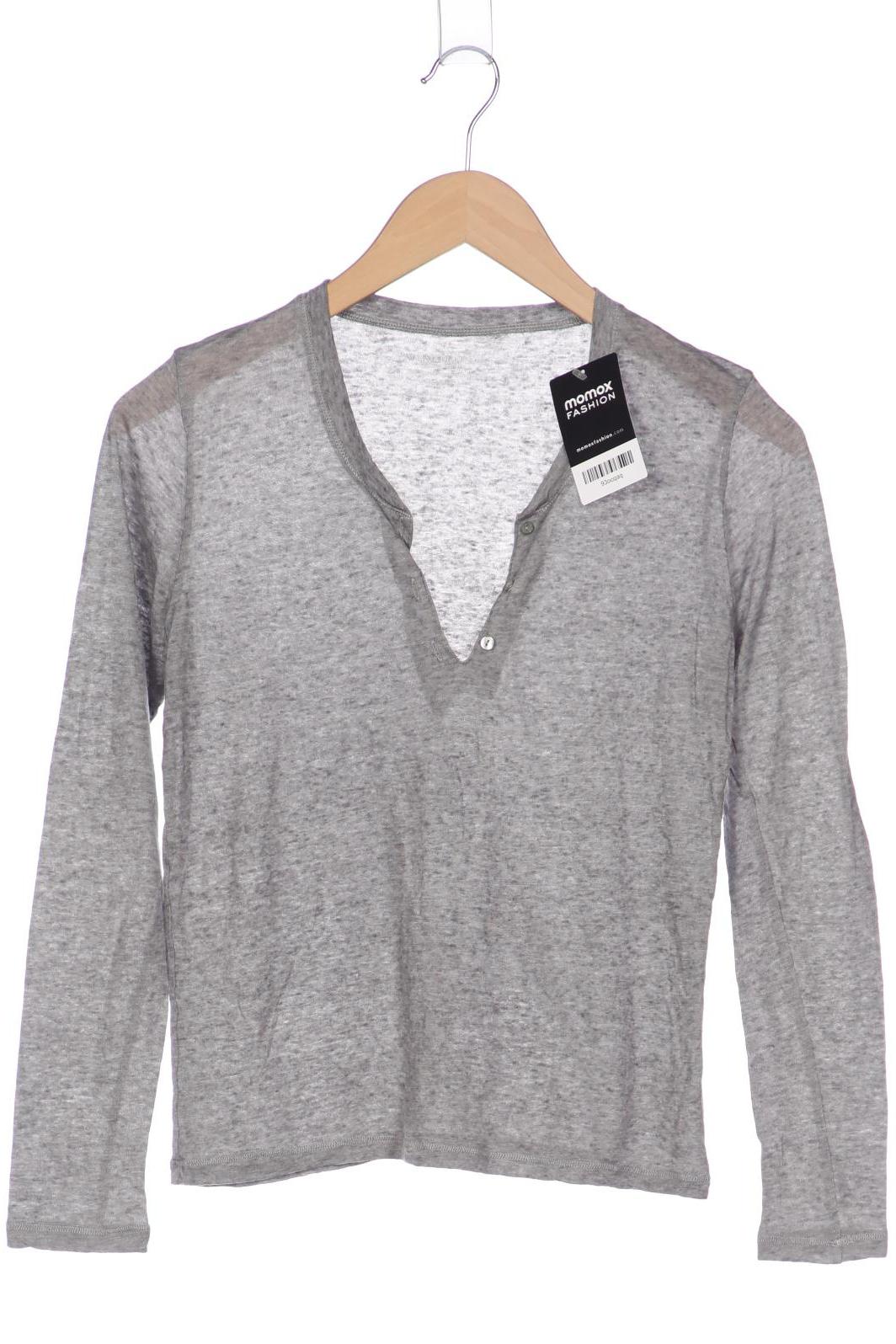 

Majestic Filatures Damen Langarmshirt, grau, Gr. 32