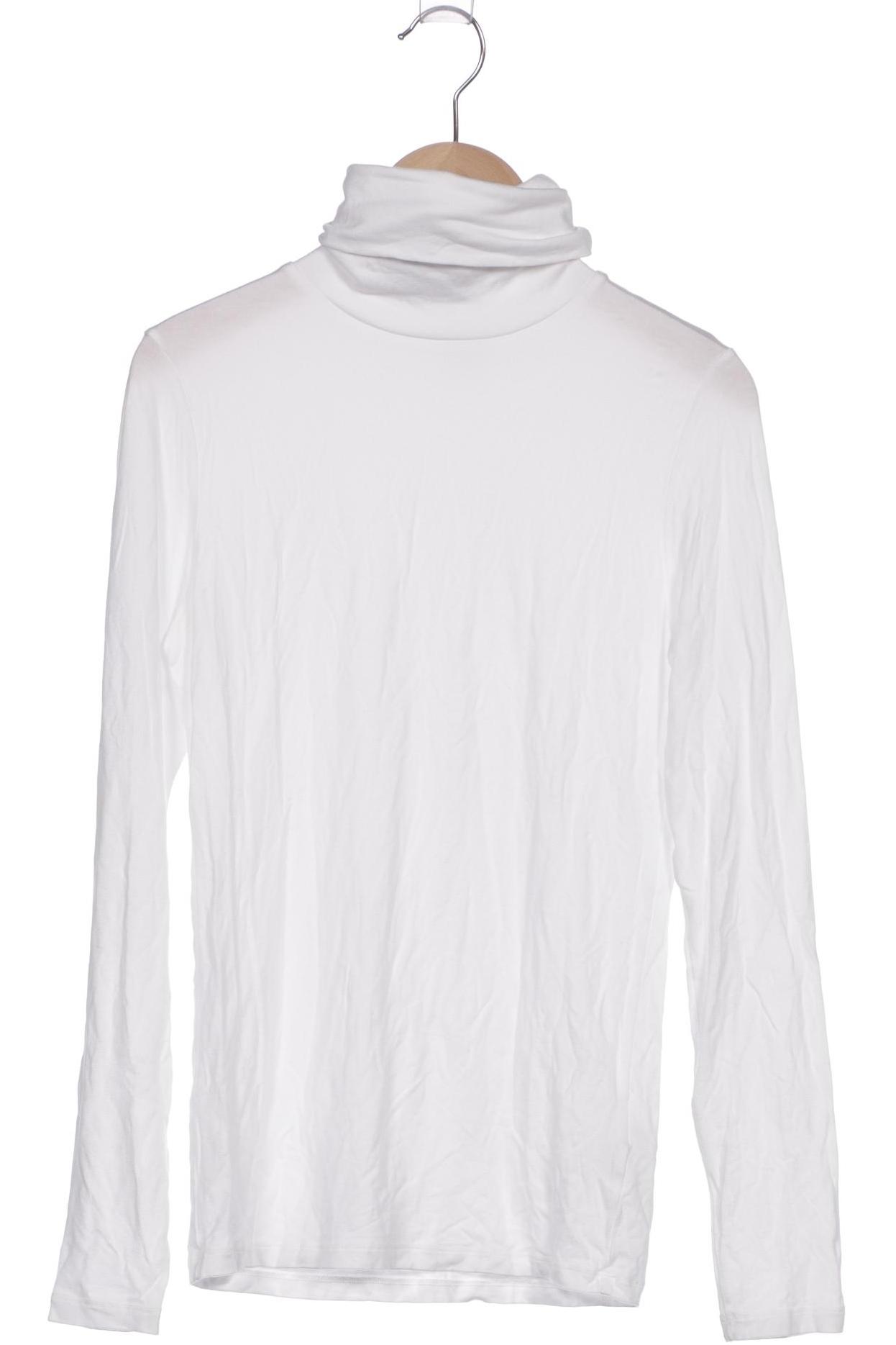 

Majestic Filatures Damen Langarmshirt, weiß, Gr. 32