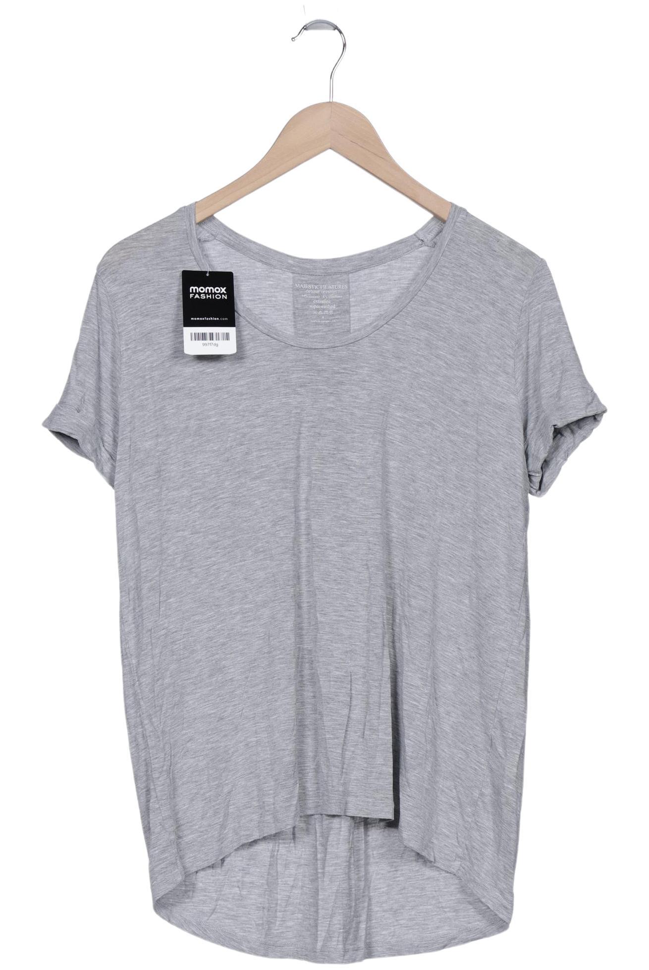 

Majestic Filatures Damen T-Shirt, grau, Gr. 38