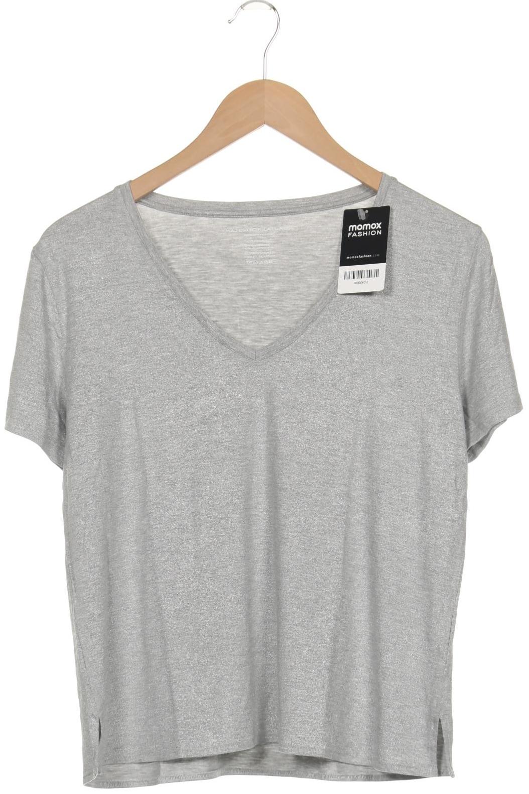 

Majestic Filatures Damen T-Shirt, grau, Gr. 32