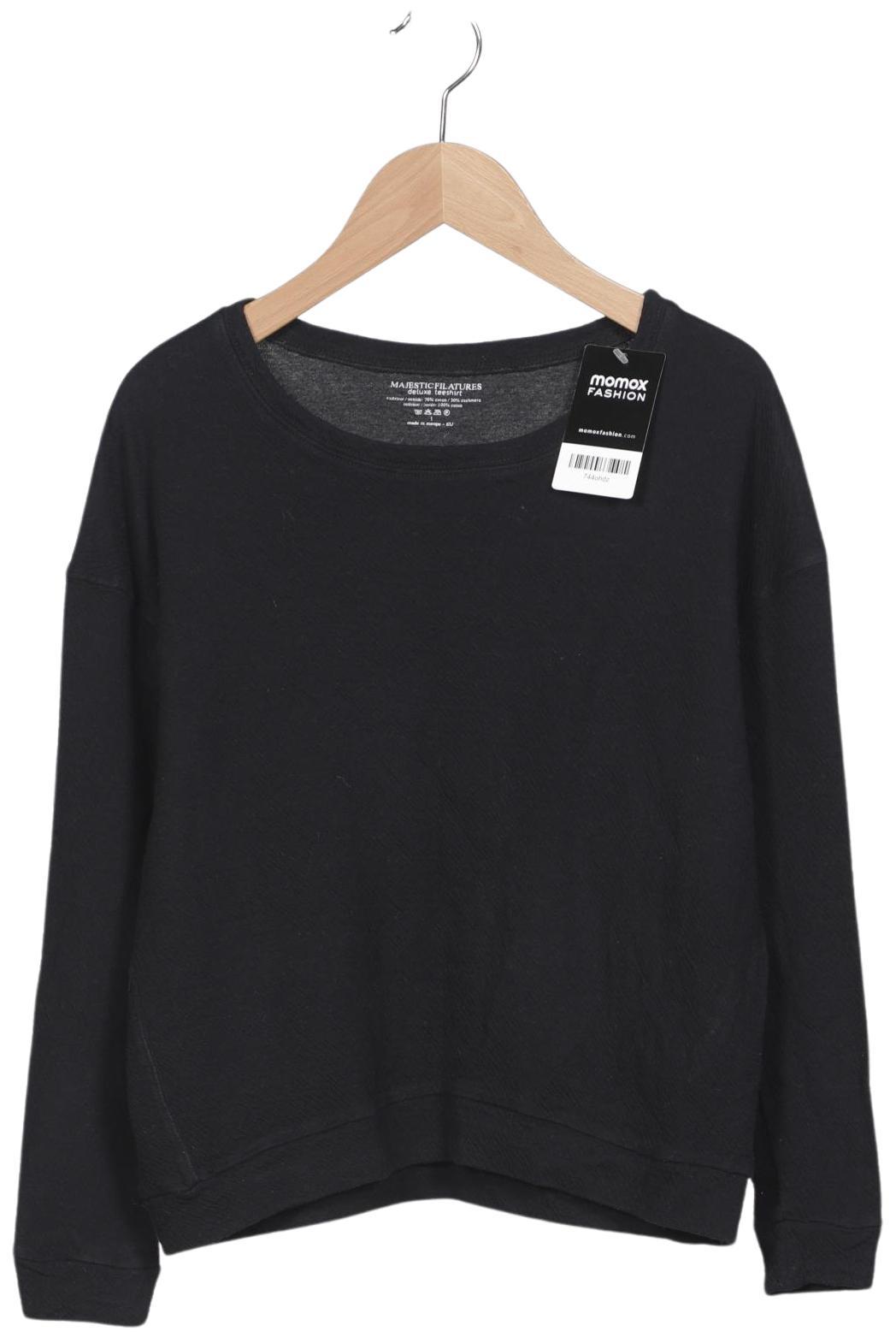 

Majestic Filatures Damen Sweatshirt, schwarz, Gr. 32