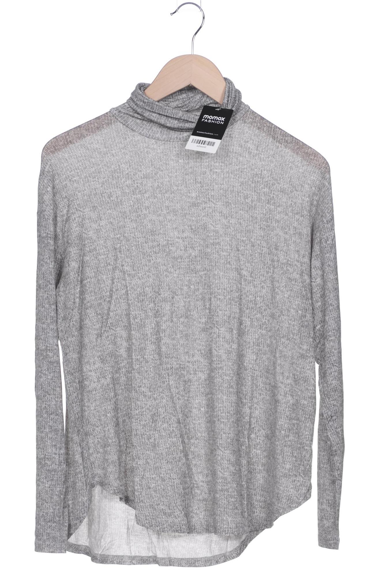 

Majestic Filatures Damen Langarmshirt, grau