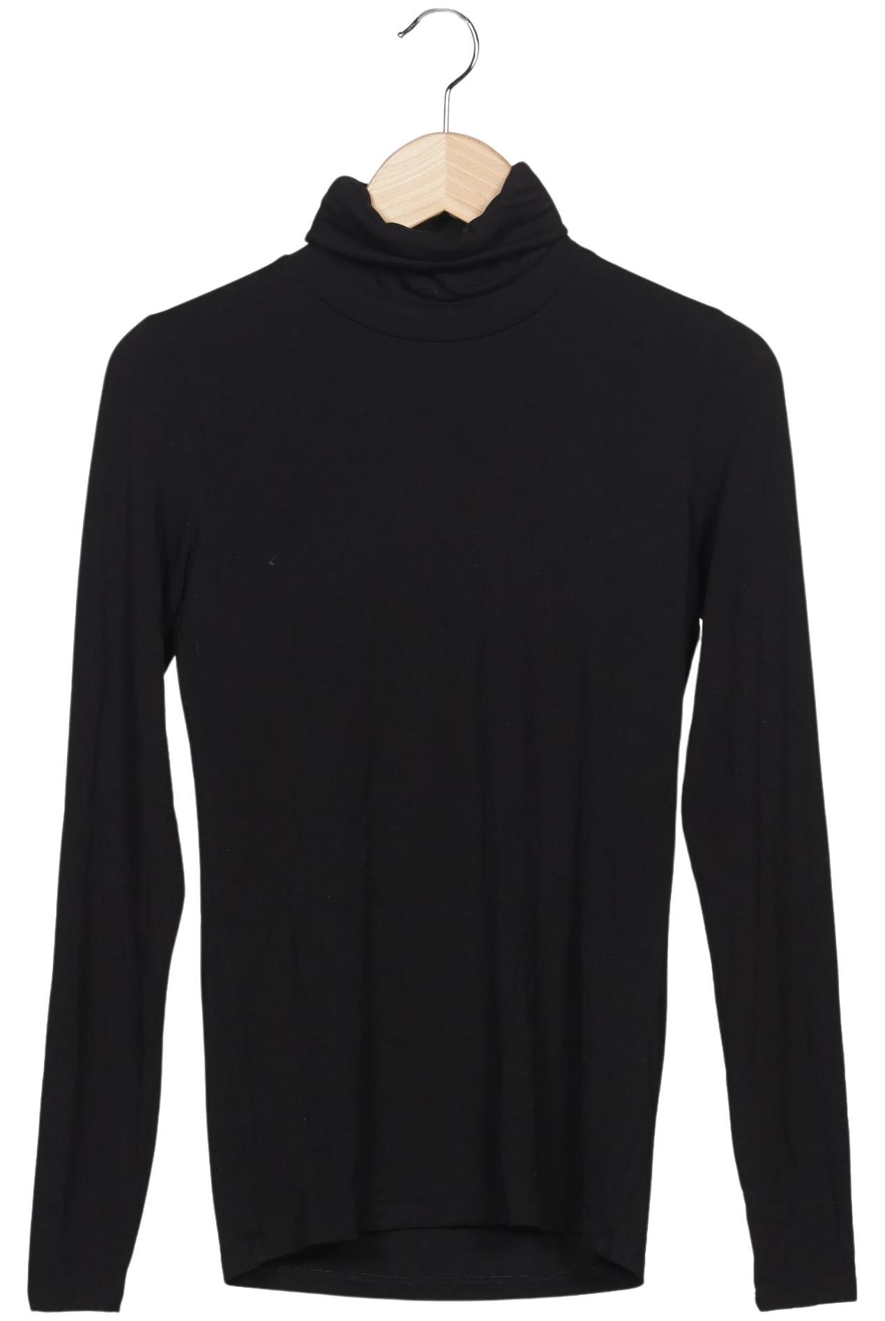 

Majestic Filatures Damen Langarmshirt, schwarz, Gr. 36