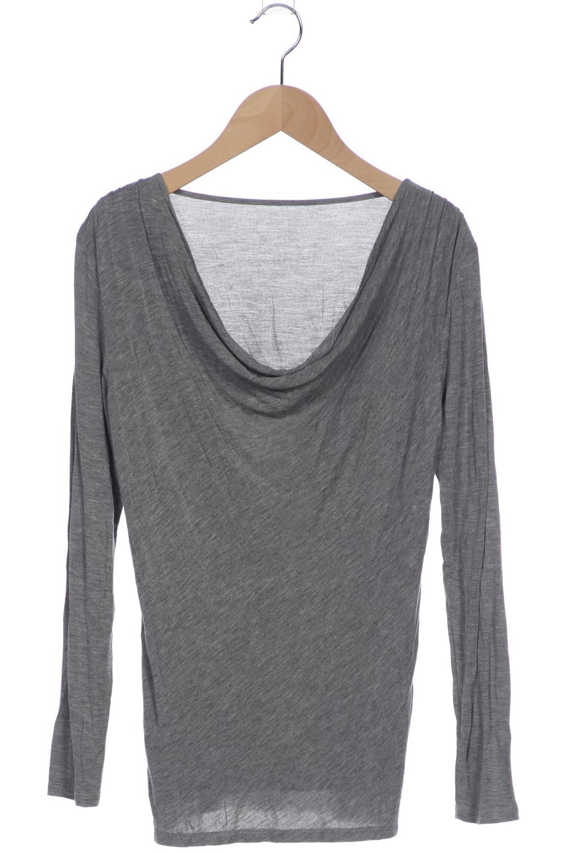 

Majestic Filatures Damen Langarmshirt, grau, Gr. 32