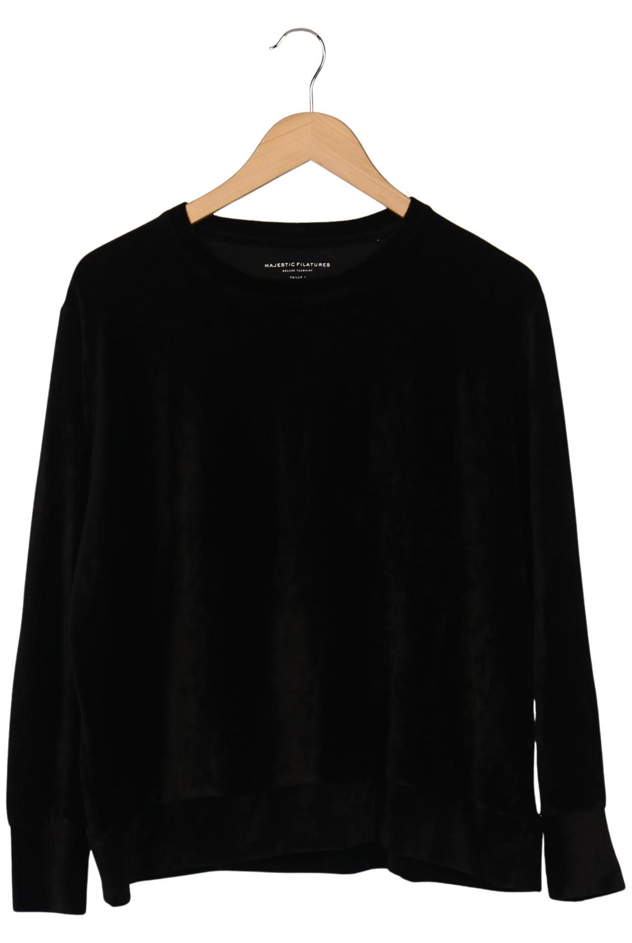 

Majestic Filatures Damen Sweatshirt, schwarz, Gr. 32